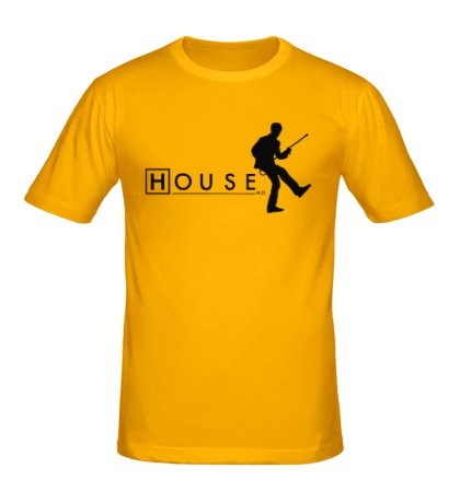 Мужская футболка House MD: Dance