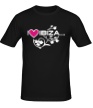 Мужская футболка «I Love Ibiza» - Фото 1