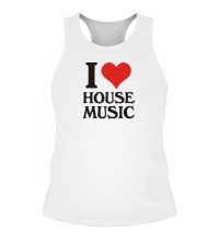 Мужская борцовка I Love House Music