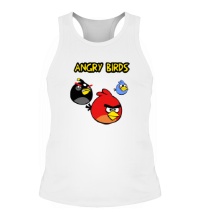 Мужская борцовка Angry Birds Wars