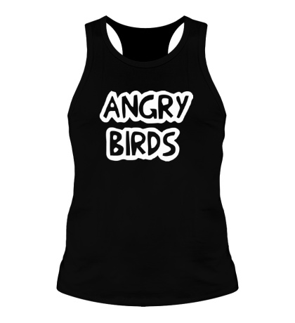 Мужская борцовка Angry Birds Sign