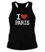 Мужская борцовка «I love Paris» - Фото 1