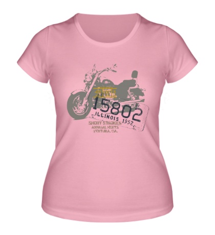 Женская футболка Motor Bike