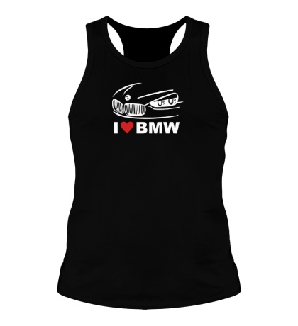 Мужская борцовка «I love BMW»