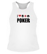 Мужская борцовка «I love poker» - Фото 1
