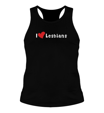 Мужская борцовка I love lesbians