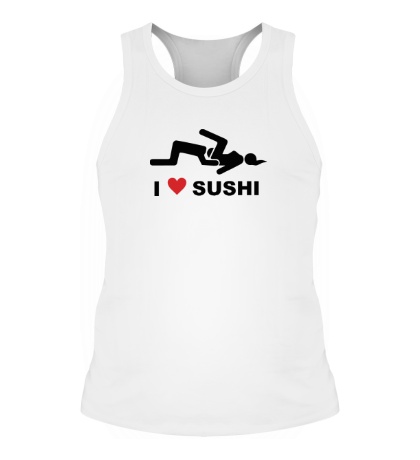 Мужская борцовка «I love sushi»