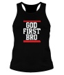 Мужская борцовка «God First Bro» - Фото 1