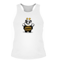 Мужская борцовка Панда в костюме пчелки
