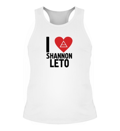 Мужская борцовка I love Shannon Leto