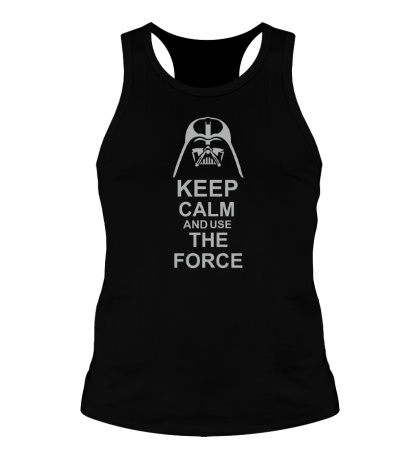Мужская борцовка «Keep calm and use the force»