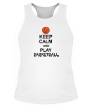 Мужская борцовка «Keep calm and play basketball» - Фото 1