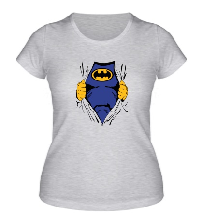 Женская футболка «Костюм Бэтмена»
