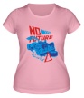 Женская футболка «No future» - Фото 1