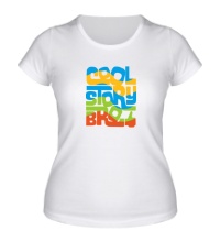 Женская футболка Cool story bro