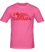 Мужская футболка «I love canada» - Фото 1