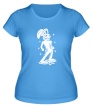 Женская футболка «Волшебный кролик» - Фото 1