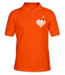 Рубашка поло «Heart tetris сердце тетрис» - Фото 1