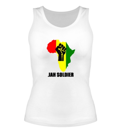 Женская майка «Jah Soldier»