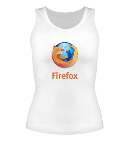 Женская майка «Firefox»