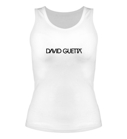 Женская майка «David Guetta Logo»