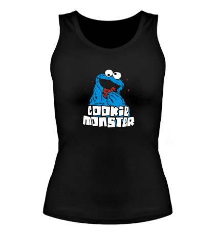 Женская майка Cookie Monster