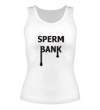 Женская майка Sperm Bank