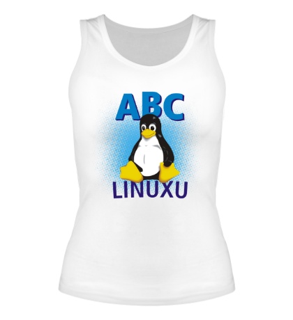 Женская майка ABC Linuxu