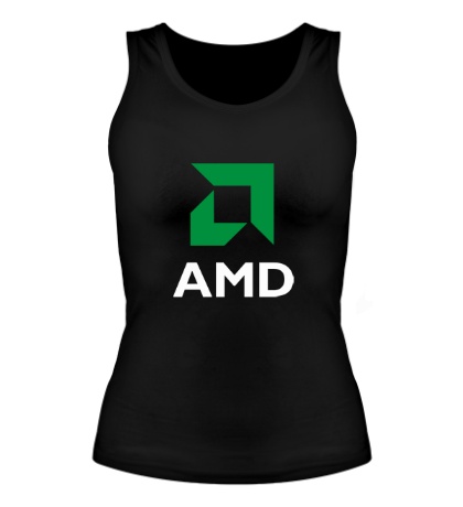 Женская майка «AMD»