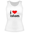 Женская майка «I love islam» - Фото 1