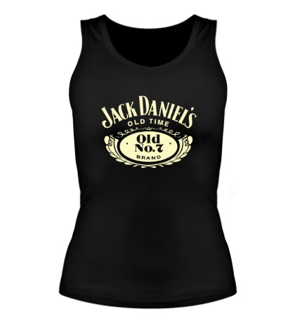 Женская майка «Jack Daniels: Old Time Glow»