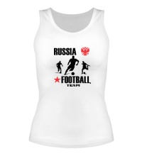 Женская майка Russia football team