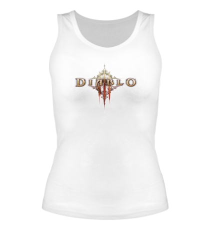 Женская майка «Diablo III Logo»