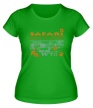 Женская футболка «Safari African» - Фото 1