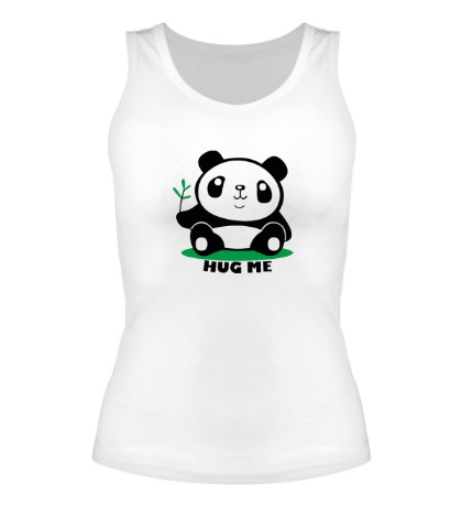 Женская майка «Panda: hug me»