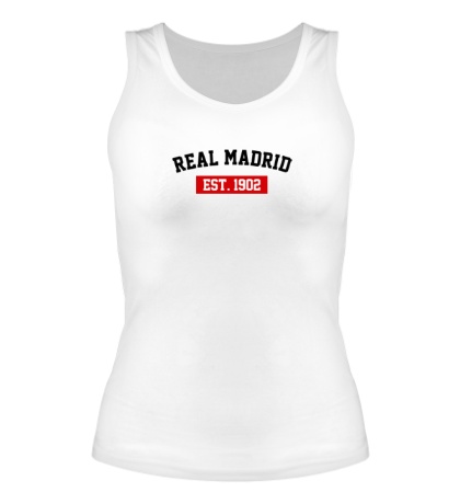 Женская майка «FC Real Madrid Est. 1902»
