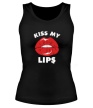 Женская майка «Kiss my Lips» - Фото 1