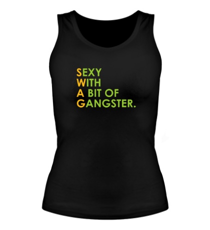Женская майка Swag Sexy Gangster
