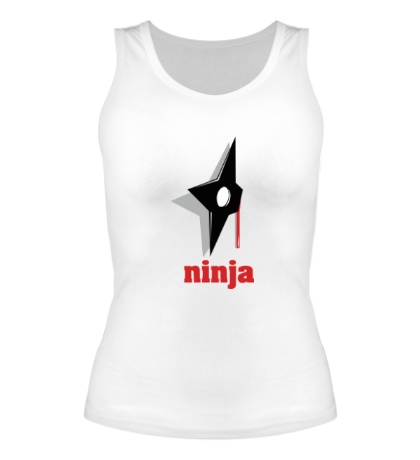 Женская майка «Ninja»