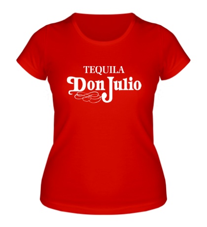Женская футболка «Tequila don julio»
