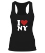 Женская борцовка «I love NY» - Фото 1