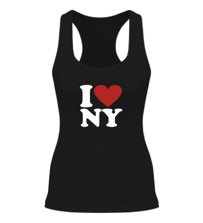 Женская борцовка «I love NY»