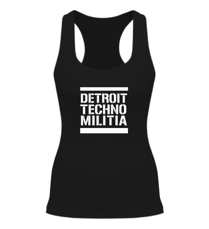 Женская борцовка «Detroit techno militia»