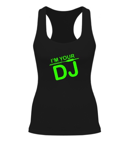 Женская борцовка «Im your DJ Glow»