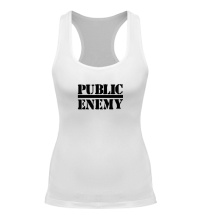 Женская борцовка Public Enemy Logo