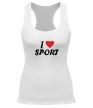 Женская борцовка «I love sport» - Фото 1