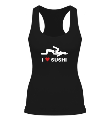 Женская борцовка I love sushi
