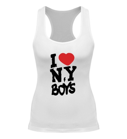 Женская борцовка I love New York Boys