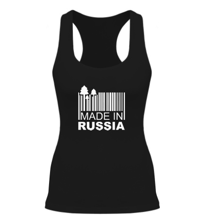 Женская борцовка «Made in Russia: Barcode»