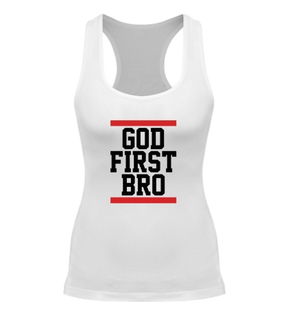 Женская борцовка God First Bro